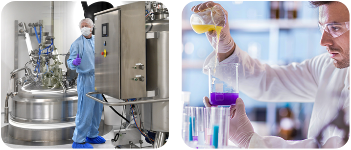 Industrial water solutions and chemical mixing process at Artrades Saudi Arabia